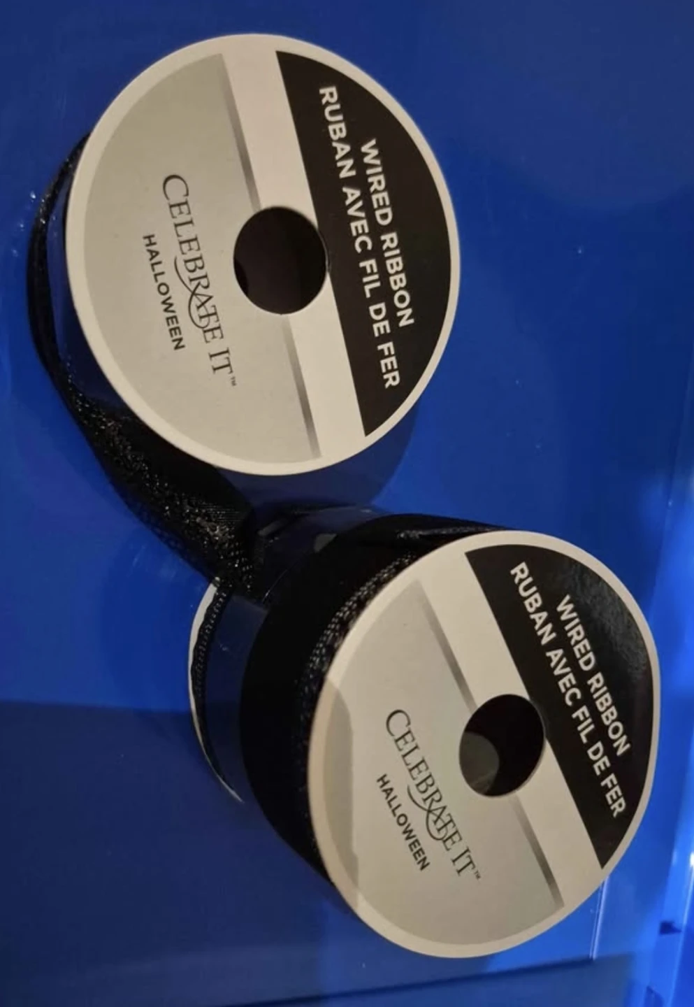 Celebrate It Halloween Wired Ribbon (2 Rolls)