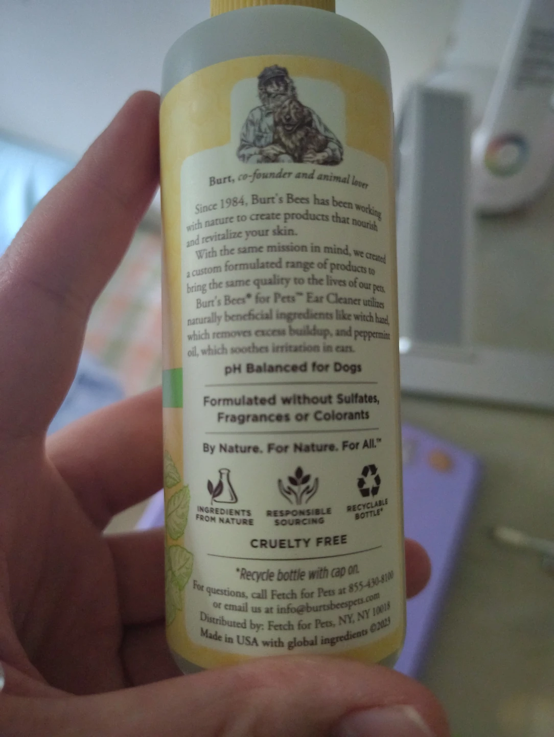 Burt's Bees for Dogs Ear Cleaner & Eye Wash - photo 3
