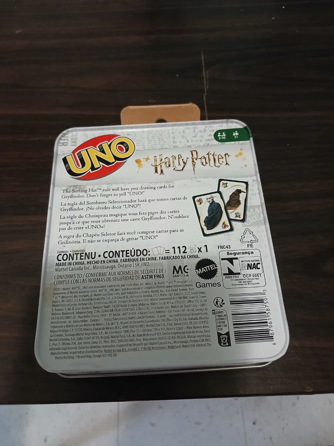 New UNO Harry Potter Card Game - photo 2