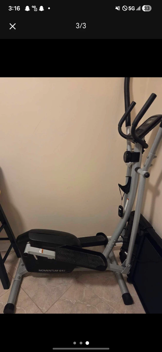 Momentum 64J Elliptical Trainer