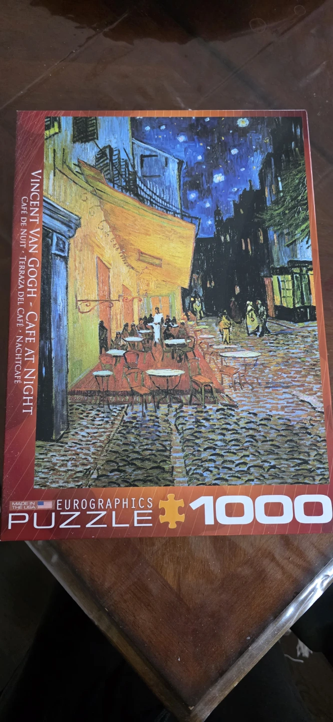 Eurographics Vincent Van Gogh Cafe at Night 1000 Piece Puzzle