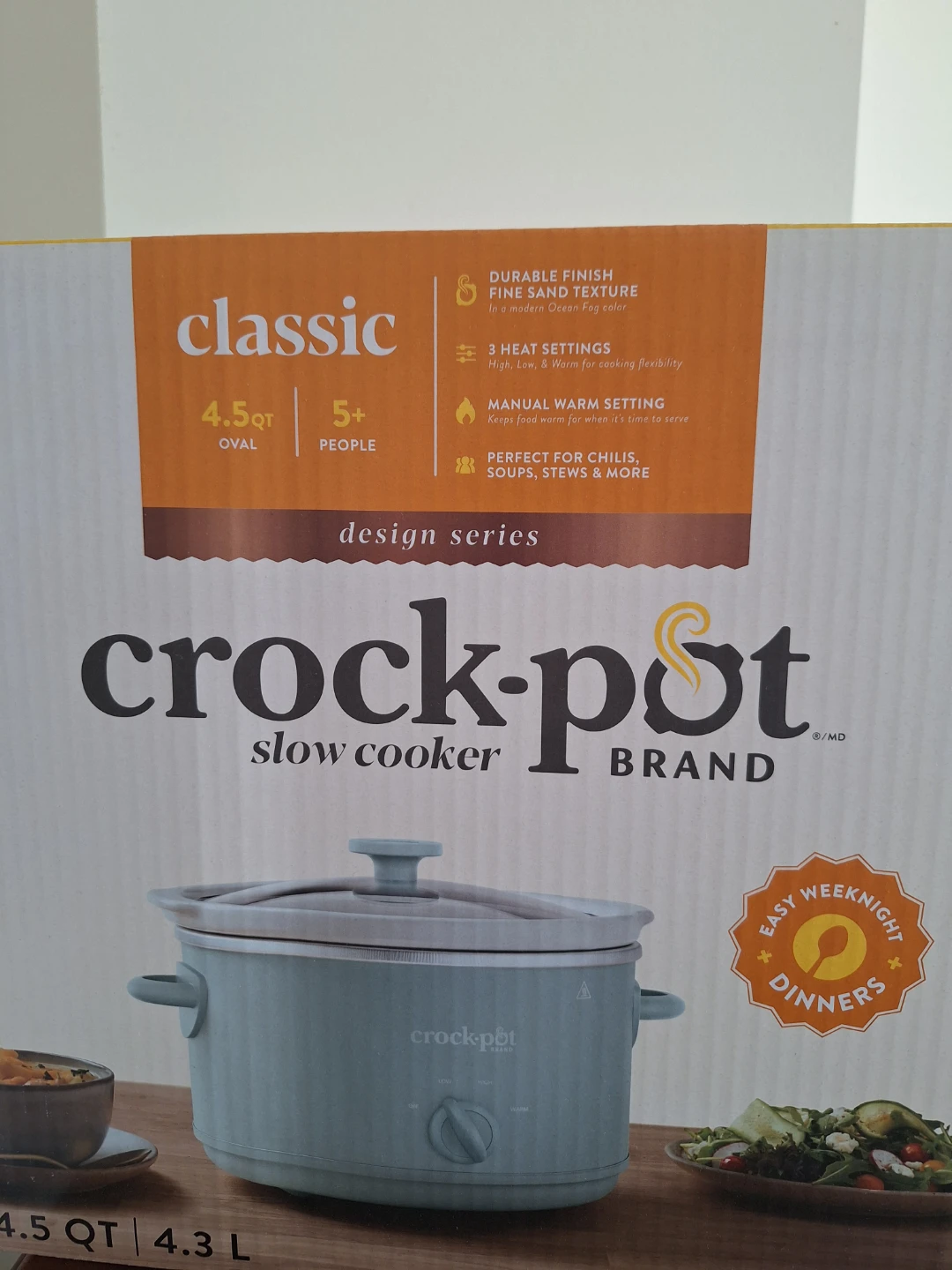 Crock-Pot Classic 4.5QT Slow Cooker