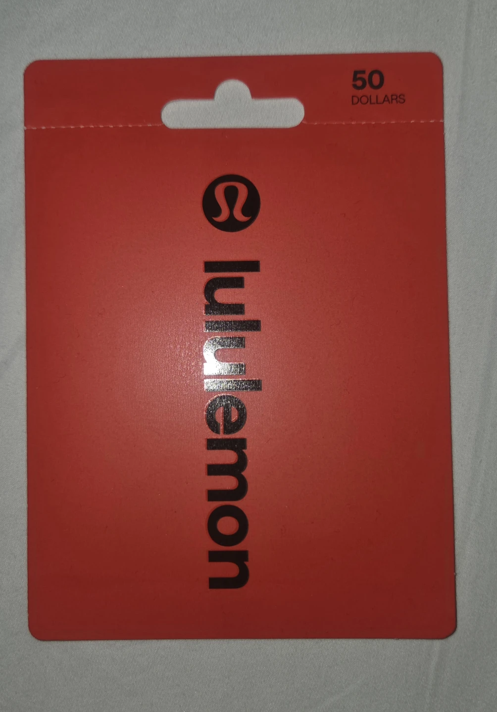 Lululemon $50 Gift Card