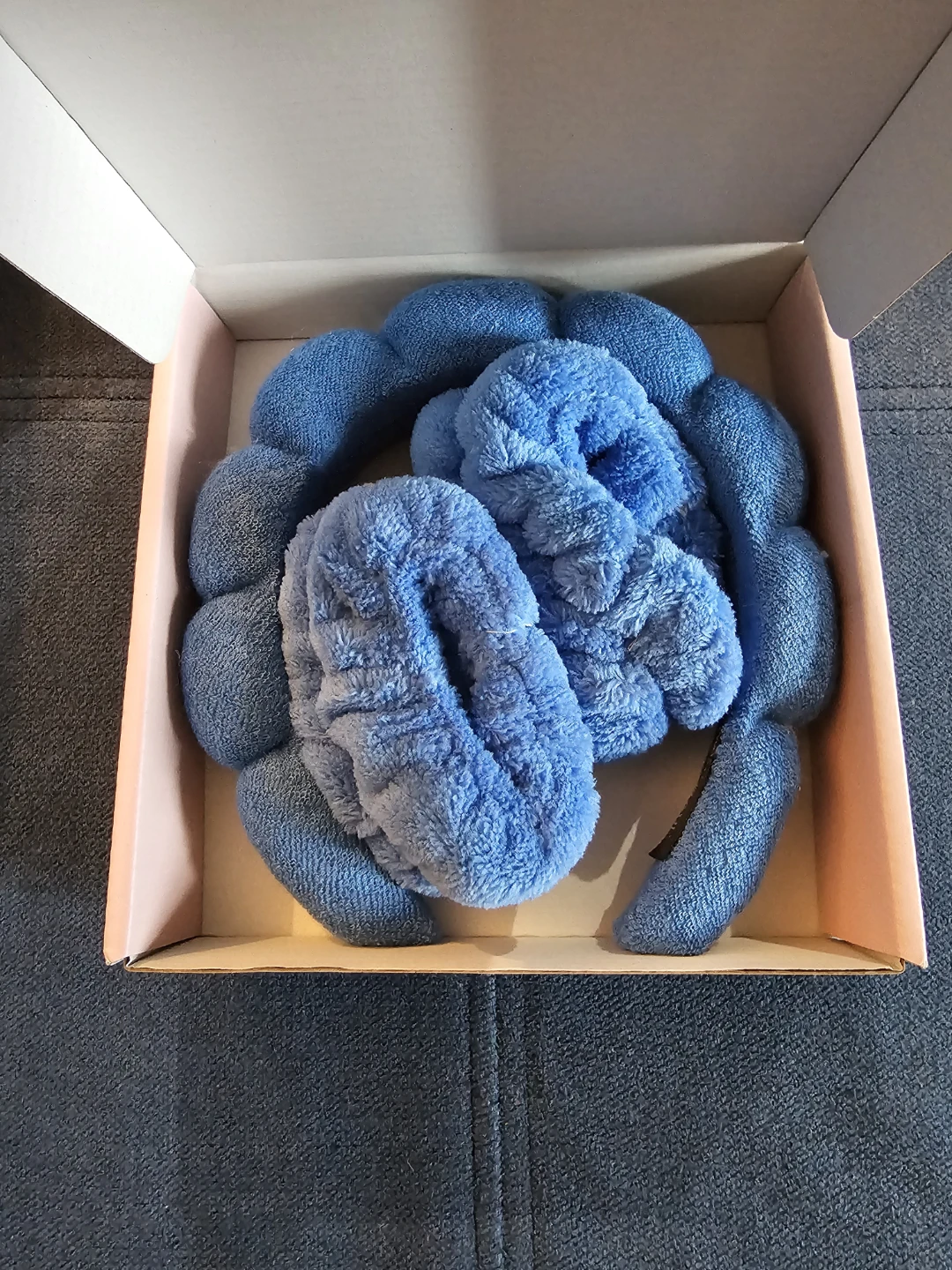 Blue Spa Headband and Wristband Set - photo 2