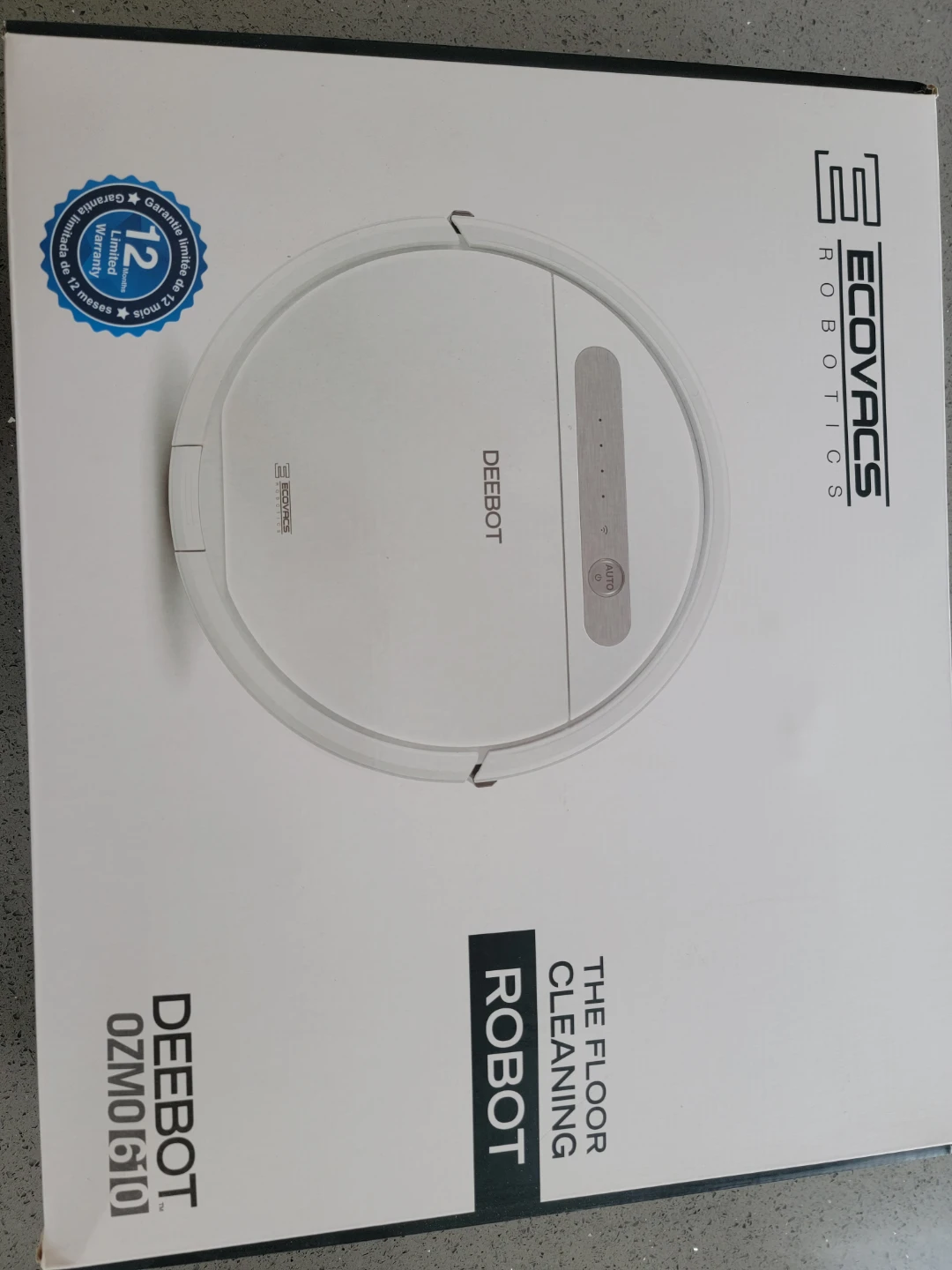 ECOVACS DEEBOT OZMO 610 Robot Vacuum - photo 3