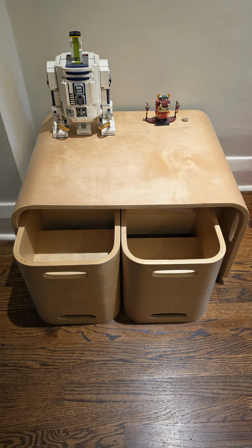 Kids Wooden Table and Chair Set