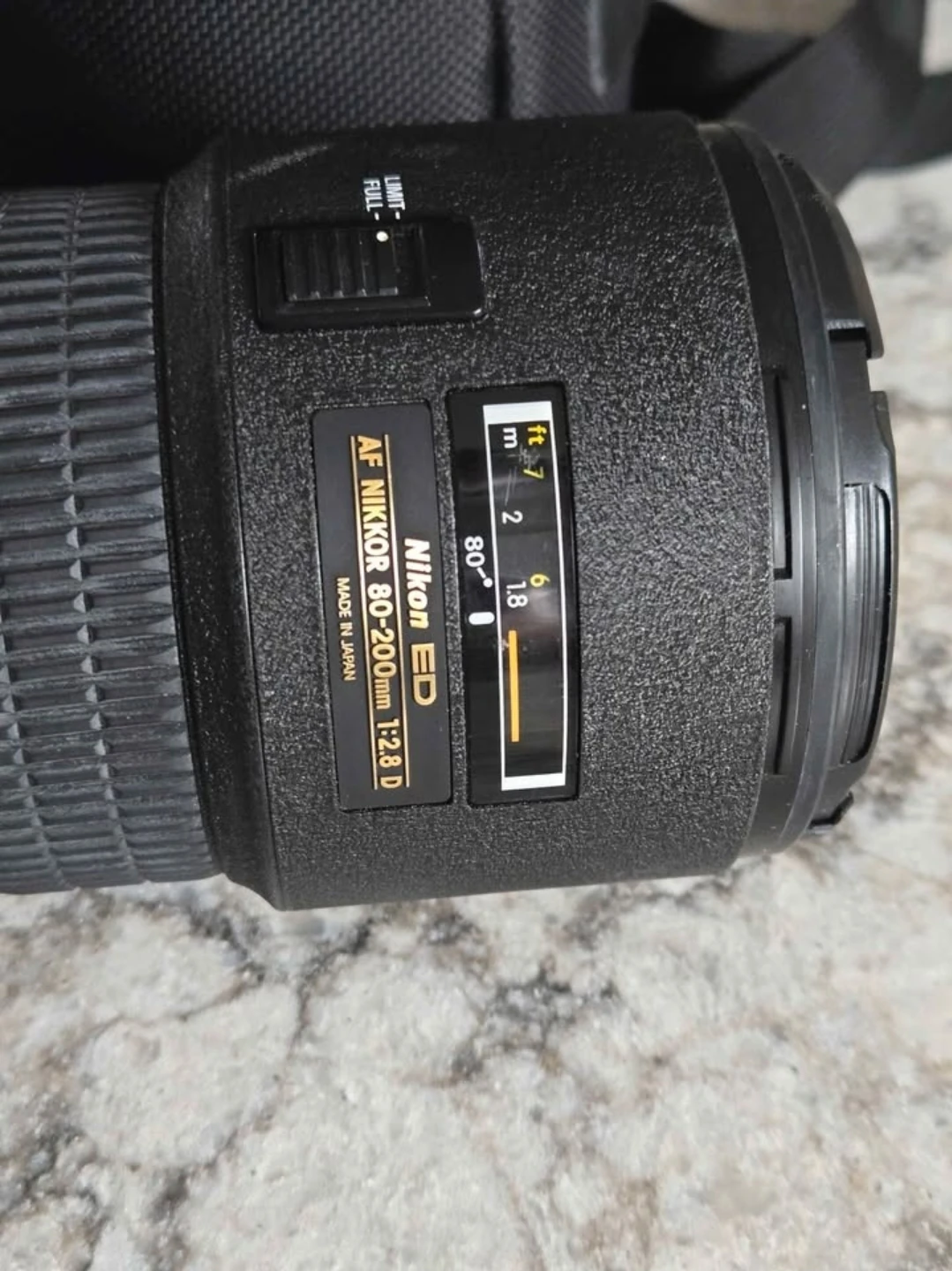 Nikon AF Nikkor ED 80-200mm f/2.8 D Lens with Case - photo 3