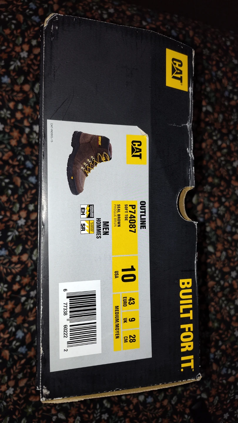 Caterpillar Outline Work Boots - Size 10 - photo 2