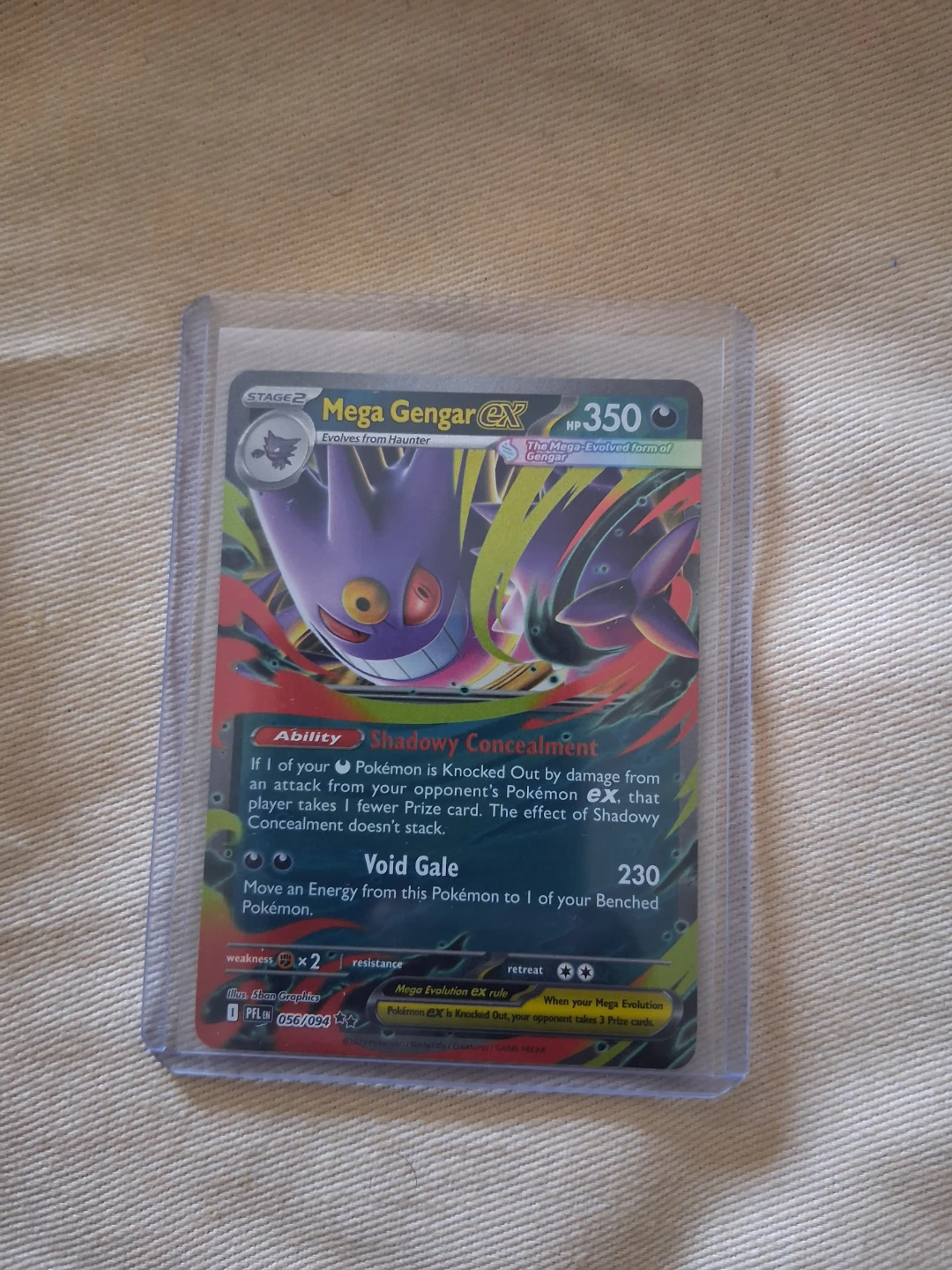 Mega Gengar EX Pokémon Card - photo 2
