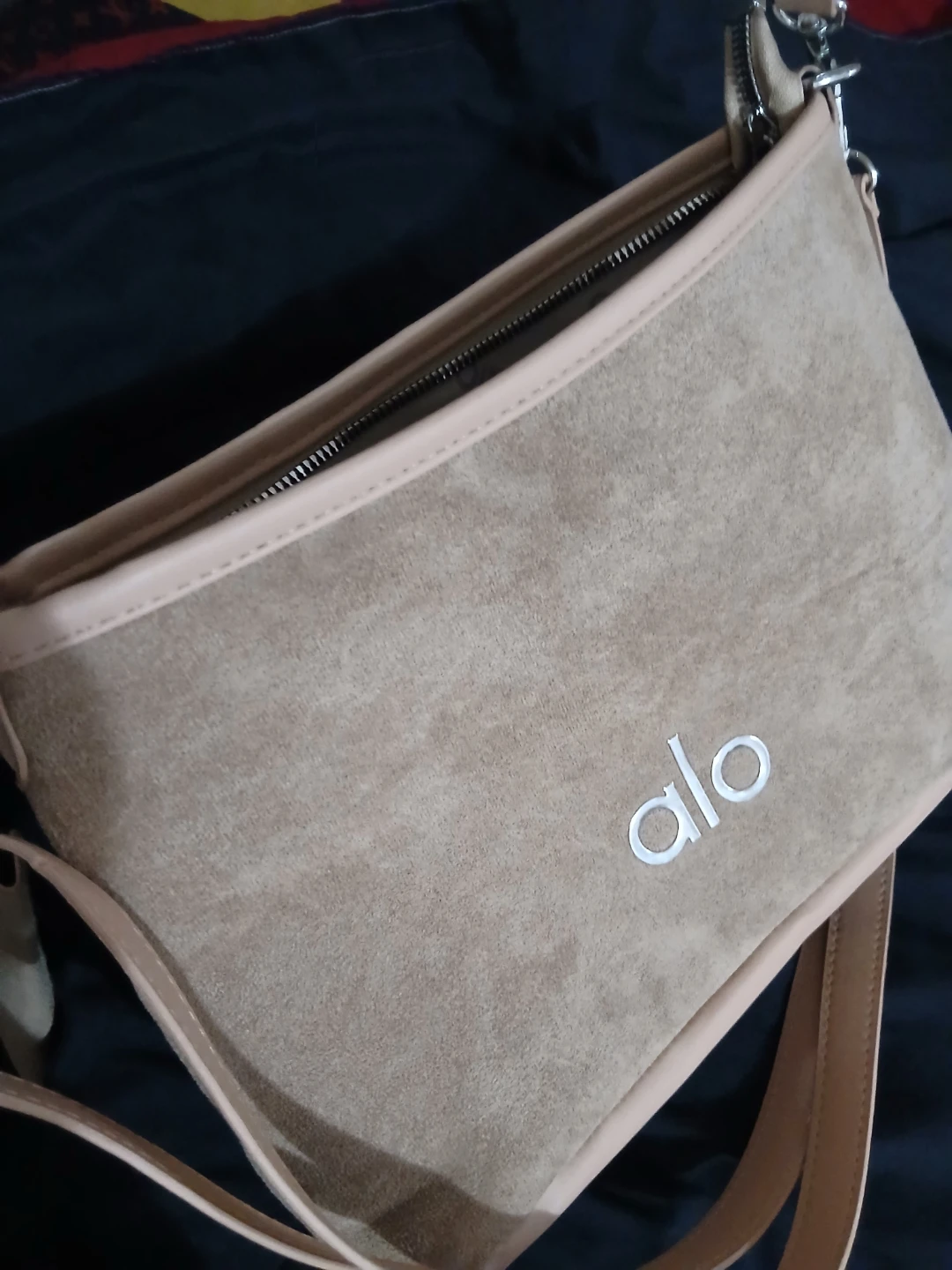 Suede crossbody bag - photo 2
