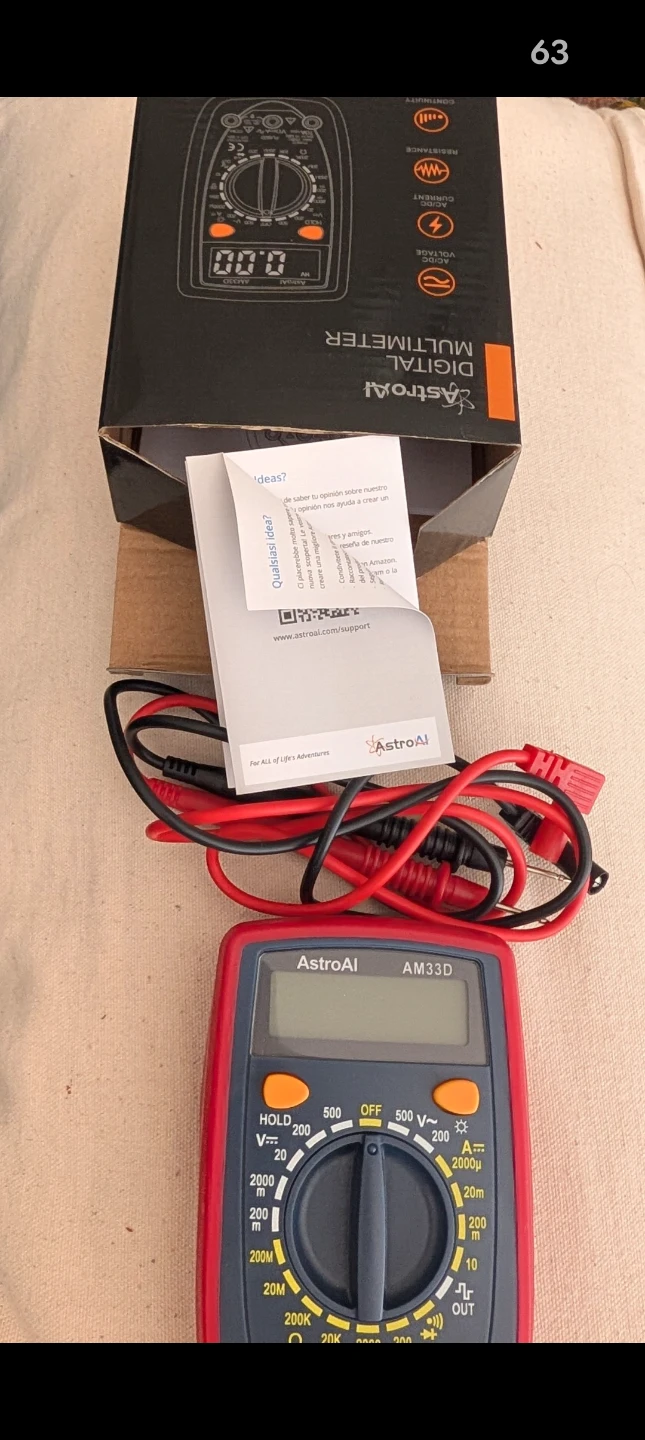 Brand new AstroAI AM33D Digital Multimeter - photo 5
