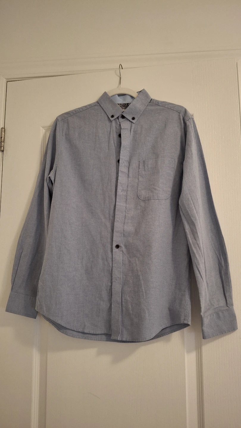Long Sleeve Button-Up Shirt - Size S