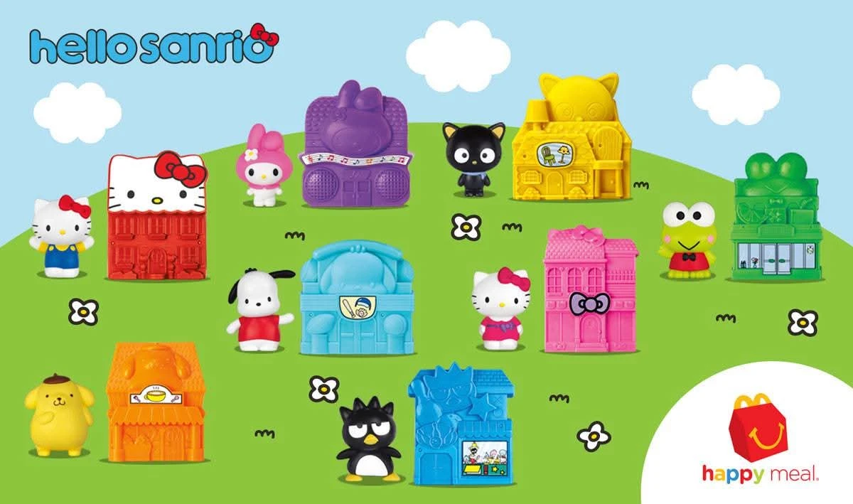 Hello Sanrio Happy Meal Toys Full Set - photo 2