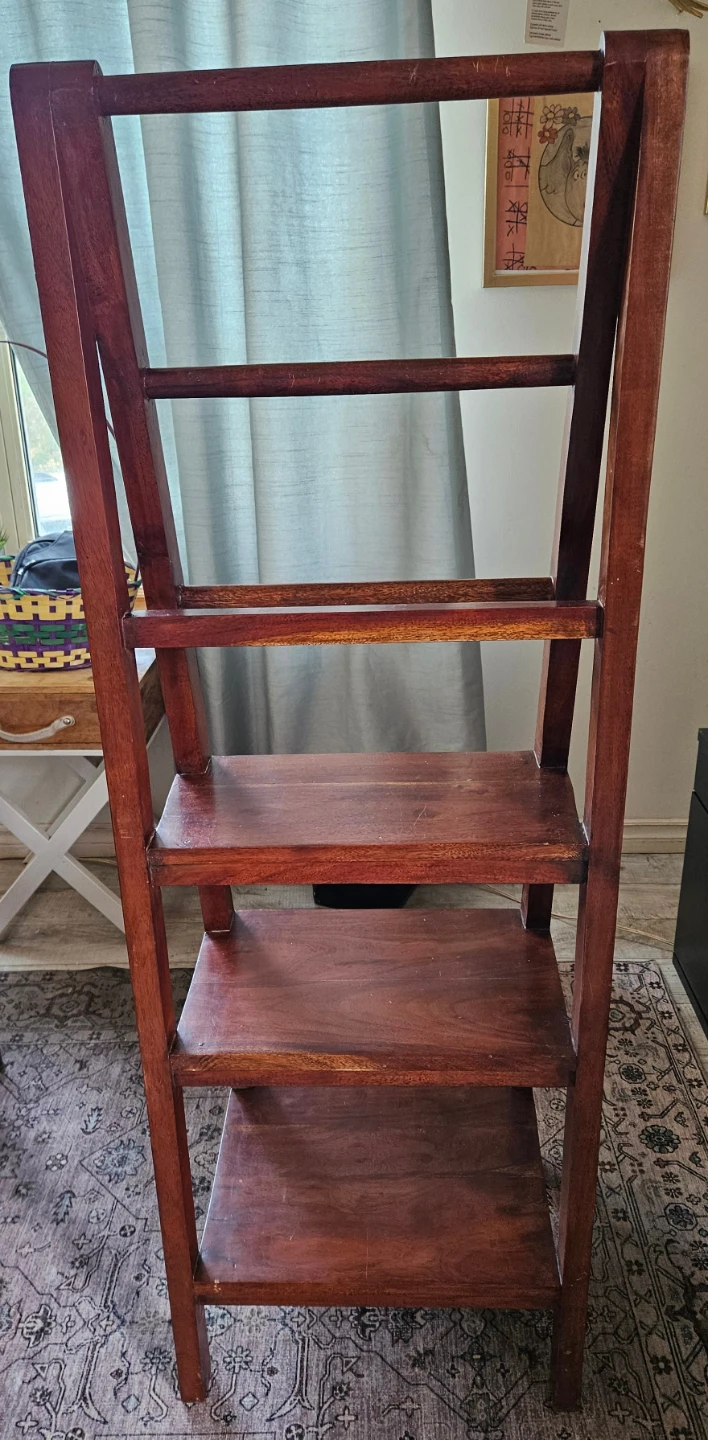 Wooden Ladder Shelf - photo 4