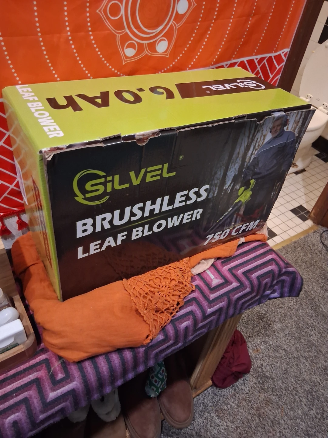 SILVEL Brushless Leaf Blower 750 CFM - photo 2