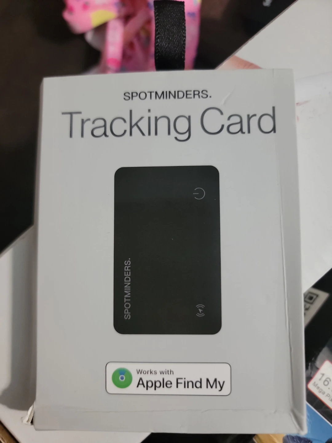 SpotMinders Tracking Card - Works with Apple Find My