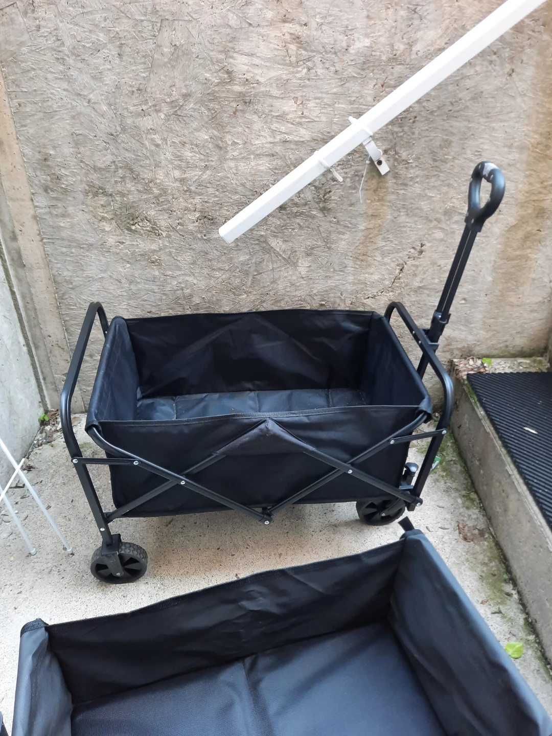 NWT Heavy duty Black Outdoor Camping Shopping Sports Wagon Cart - photo 5