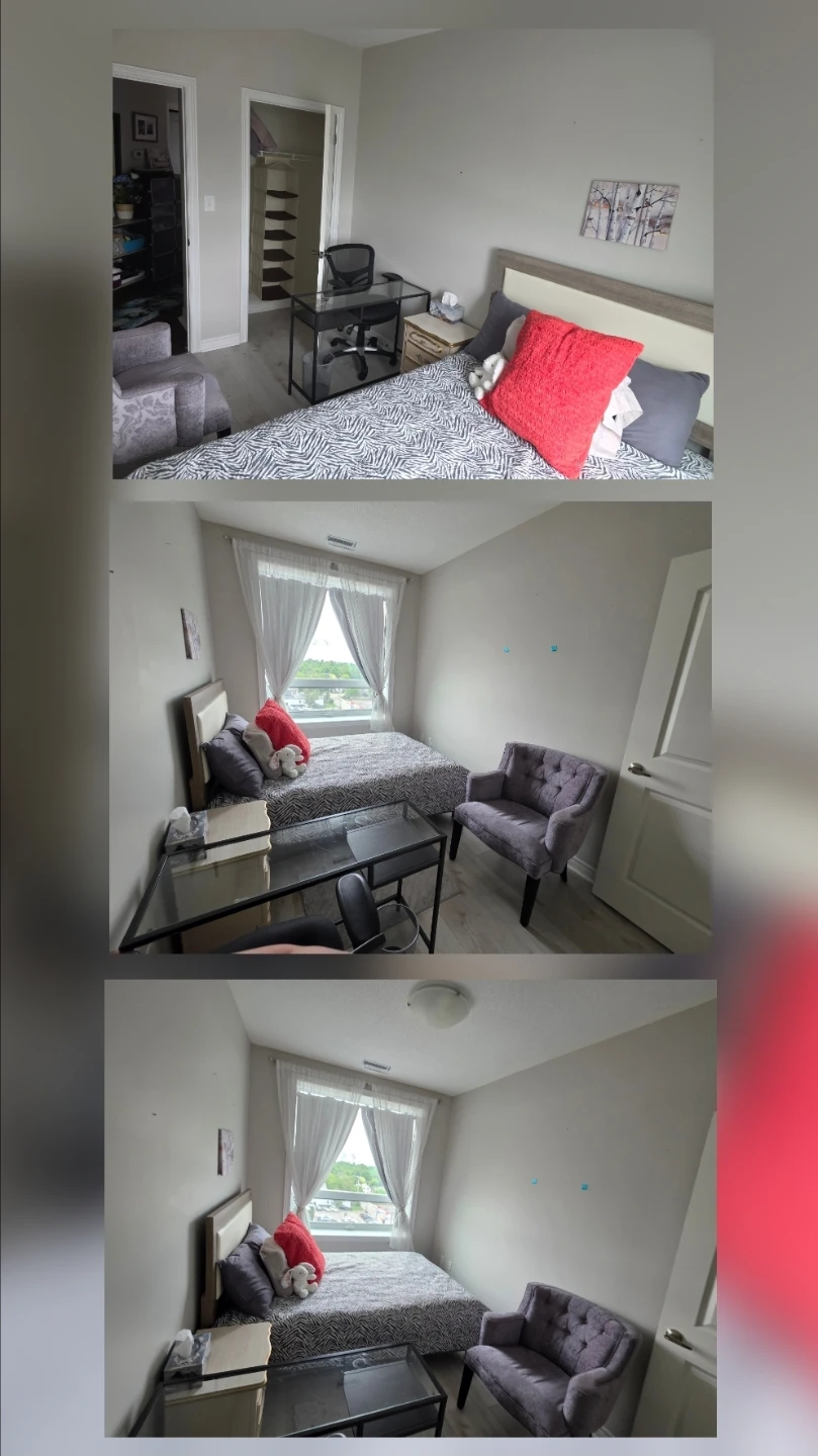 Furnished room, bathroom + parking