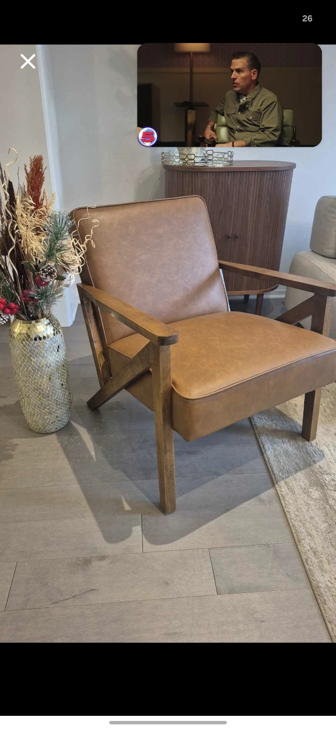 Wade Logan Basemah Faux Leather Armchair