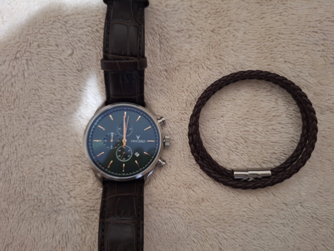 Mens 43 mm Chronograph Vincero watches