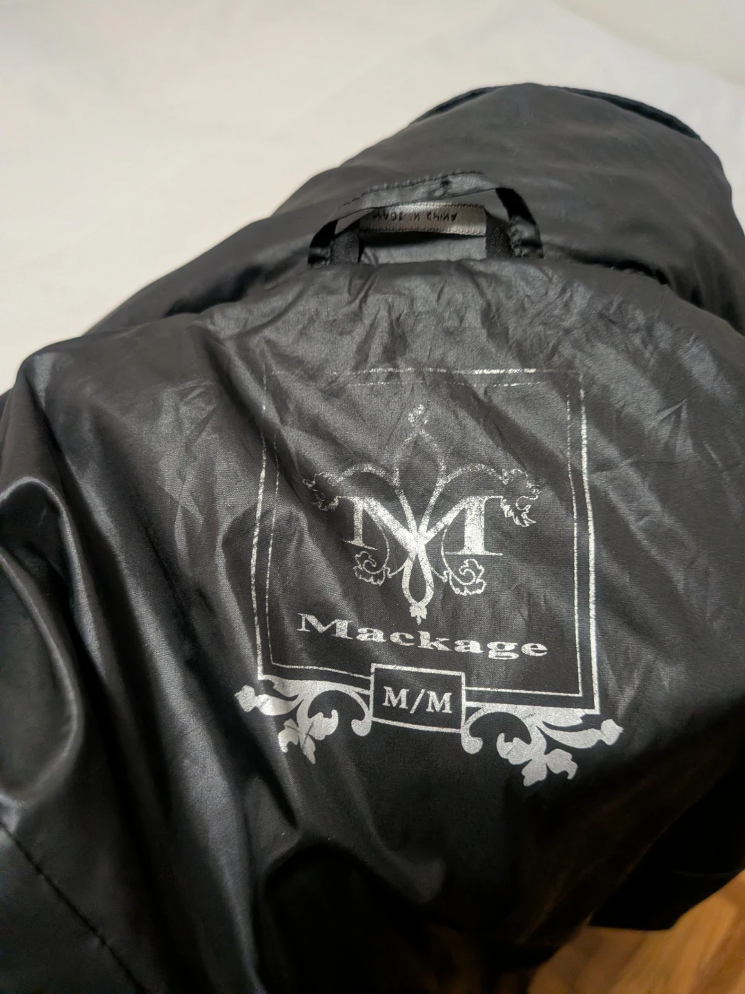 Mackage Black Trench Coat