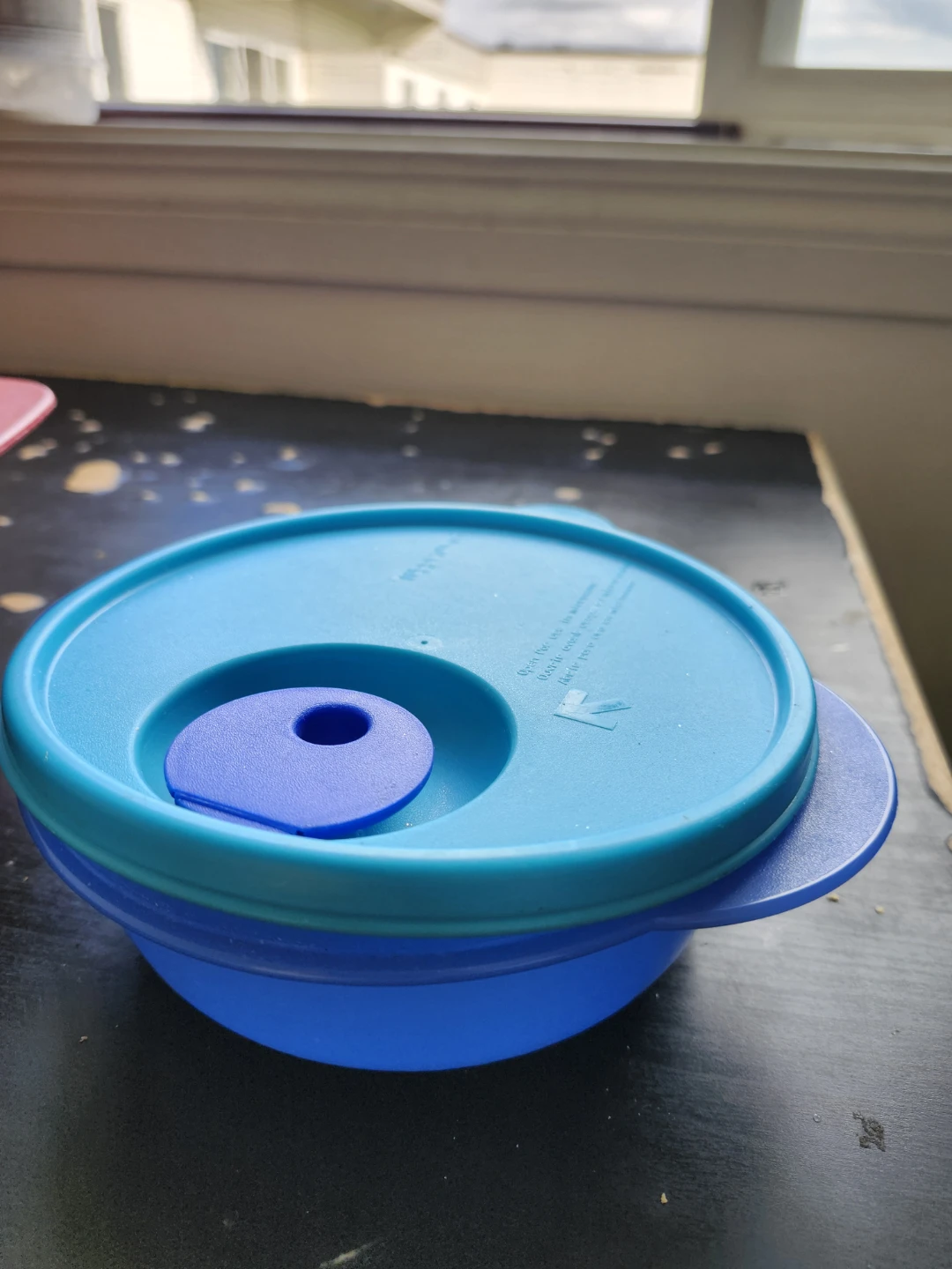 Tupperware Red & White Modular Mates Bowl - photo 2