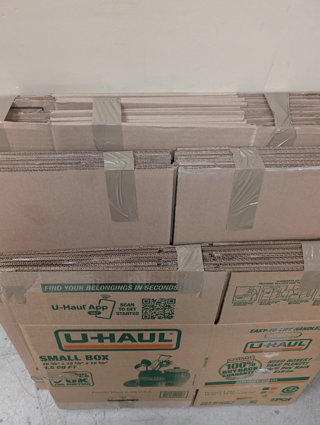 U-Haul Small Moving Boxes (1.5 CU FT) - photo 3