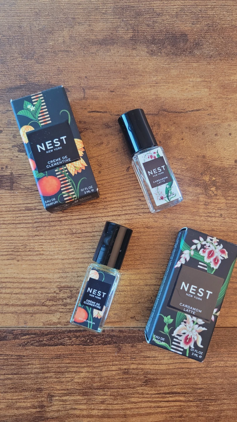 NEST Mini Perfume Set – Crème de Clementine + Cardamom Latte - photo 5