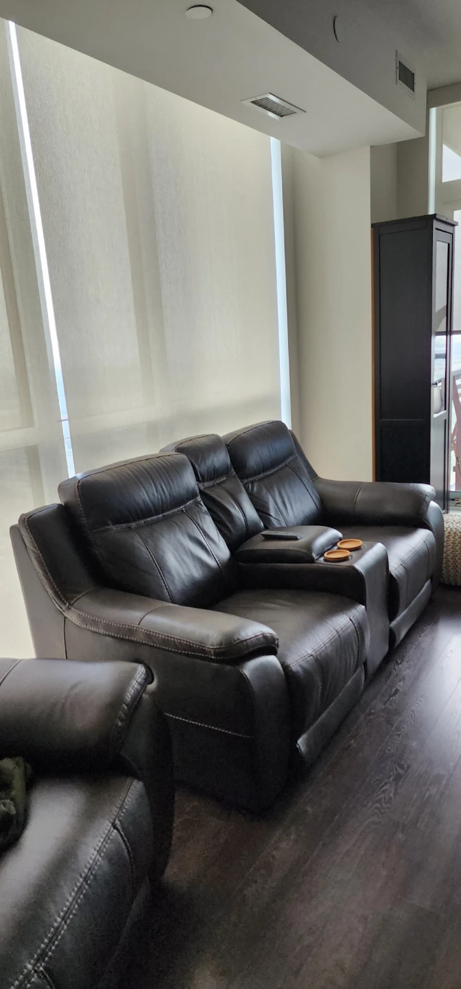 Loveseat and Chair Recliner $500