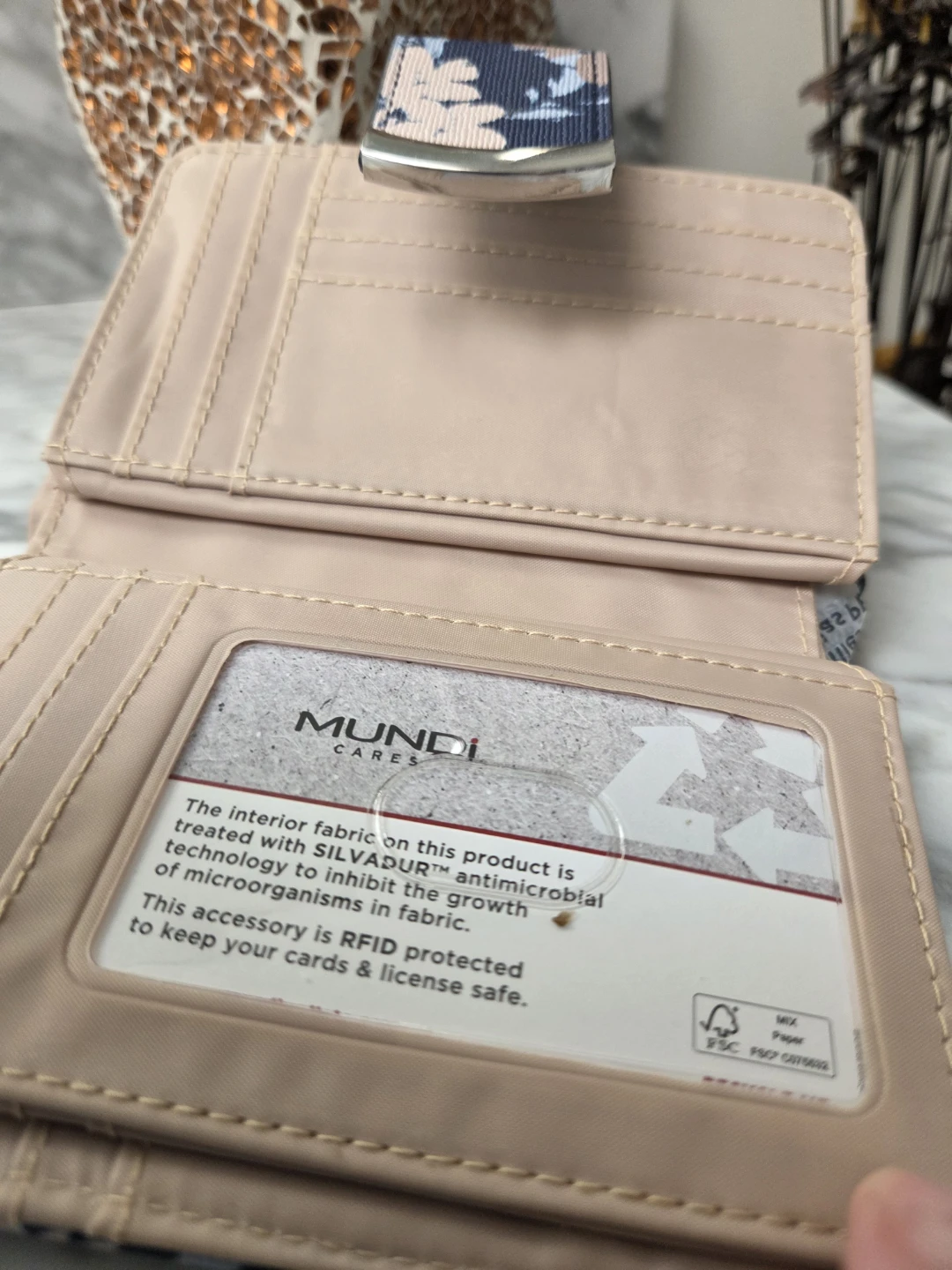 Mundi "Whispering Floral" Wallet - photo 5