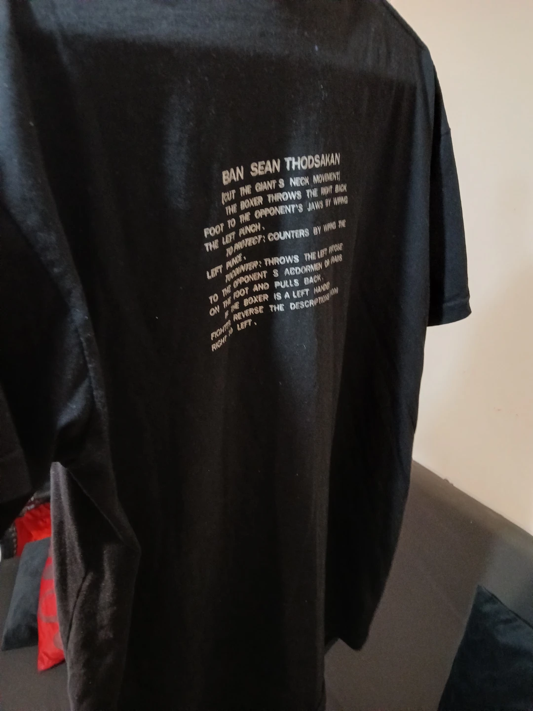Authentic Muay Thai t-shirt from Thailand Black Large - photo 5