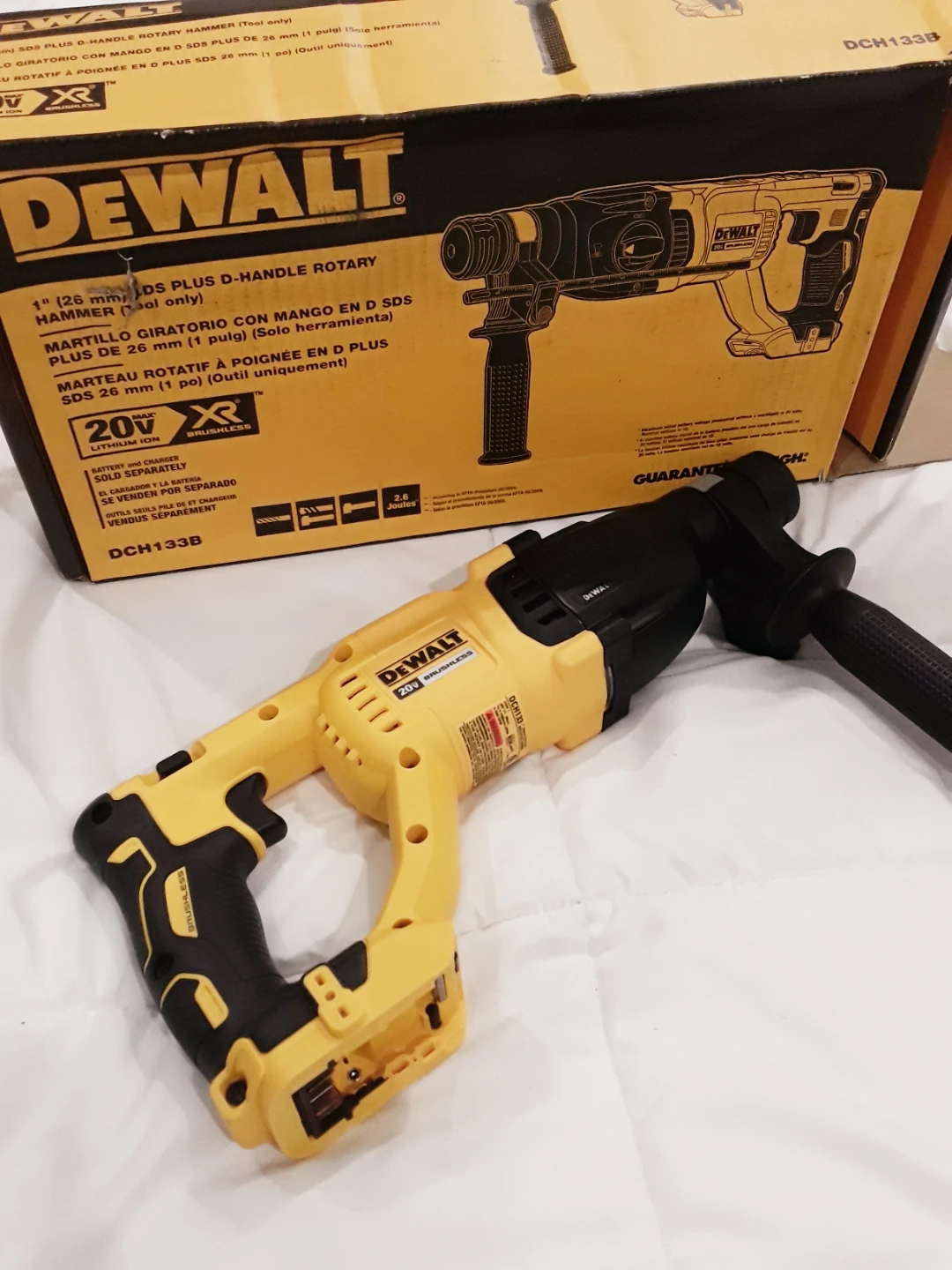 20V Max DeWalt 1" SDS -PLUS Rotary Hammer Drill