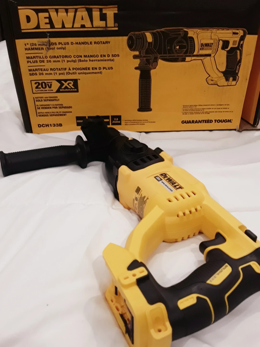 20V Max DeWalt 1" SDS -PLUS Rotary Hammer Drill - photo 4