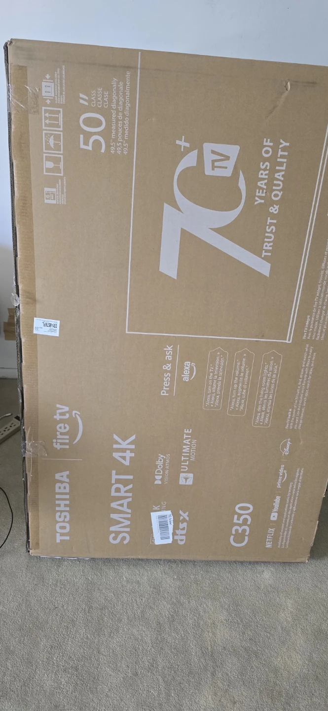 Toshiba 50" 4K Smart TV - photo 2