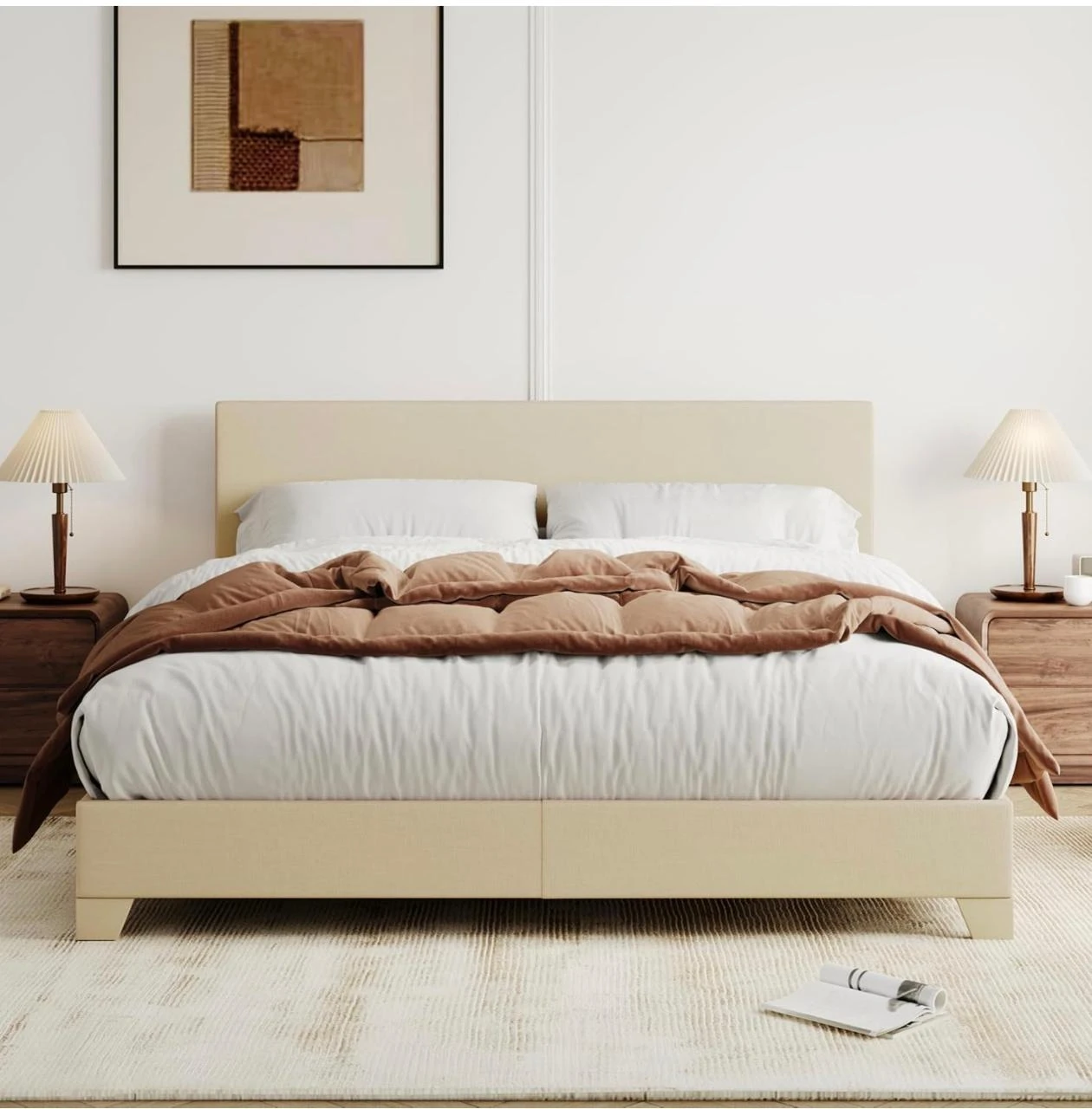 Adjustable Headboard Bed Frame - Full Size