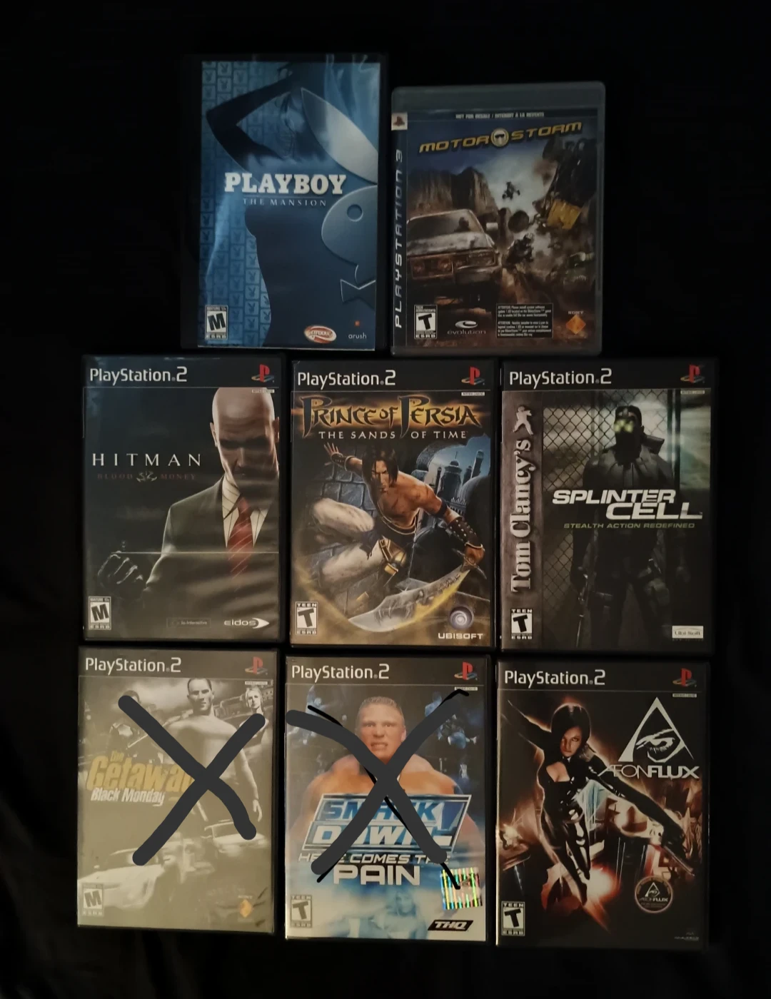 Classic PS2 & PS3 Video Game Lot - 6 games