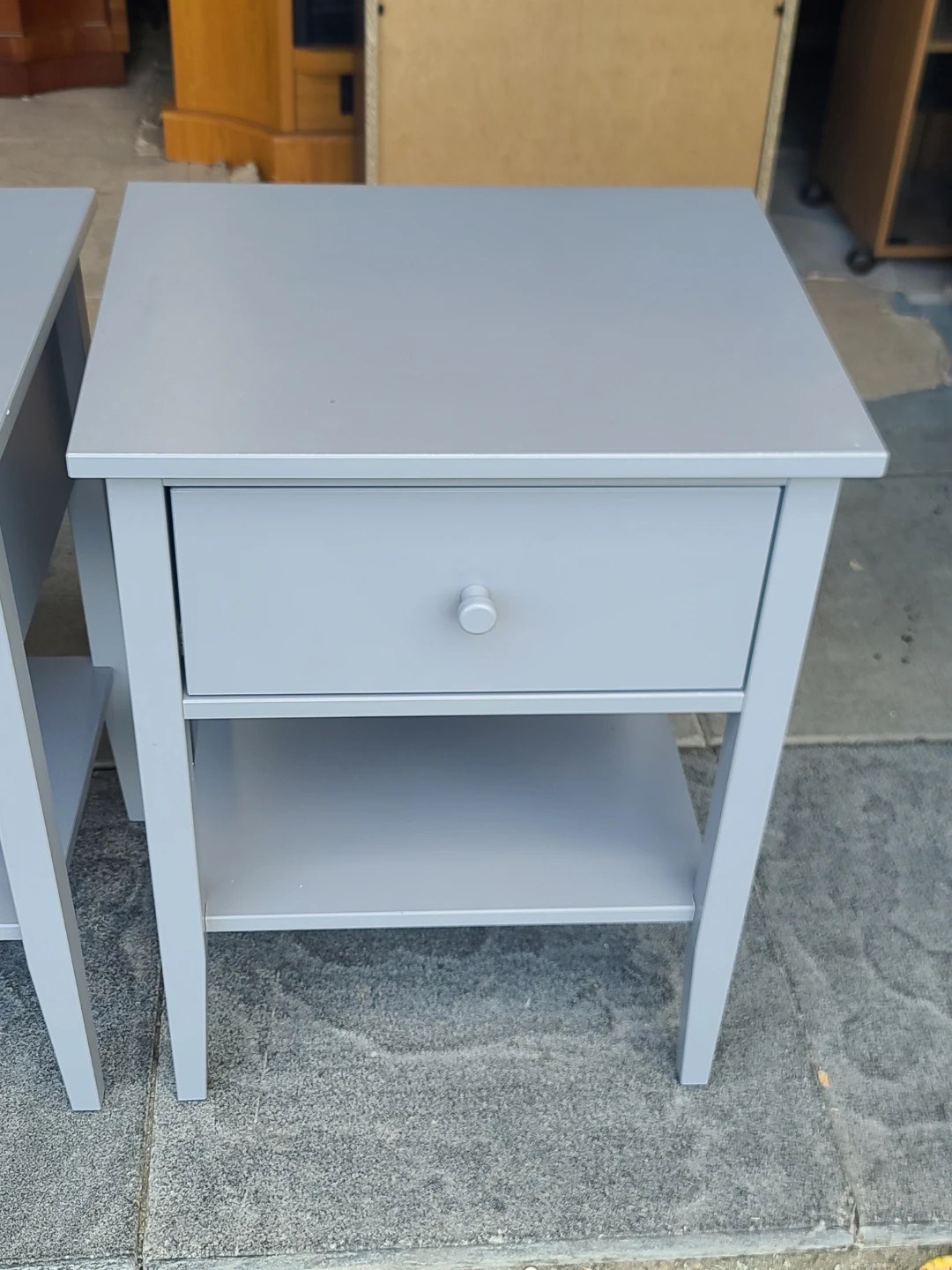 Grey Nightstands - Set of 2 - photo 2
