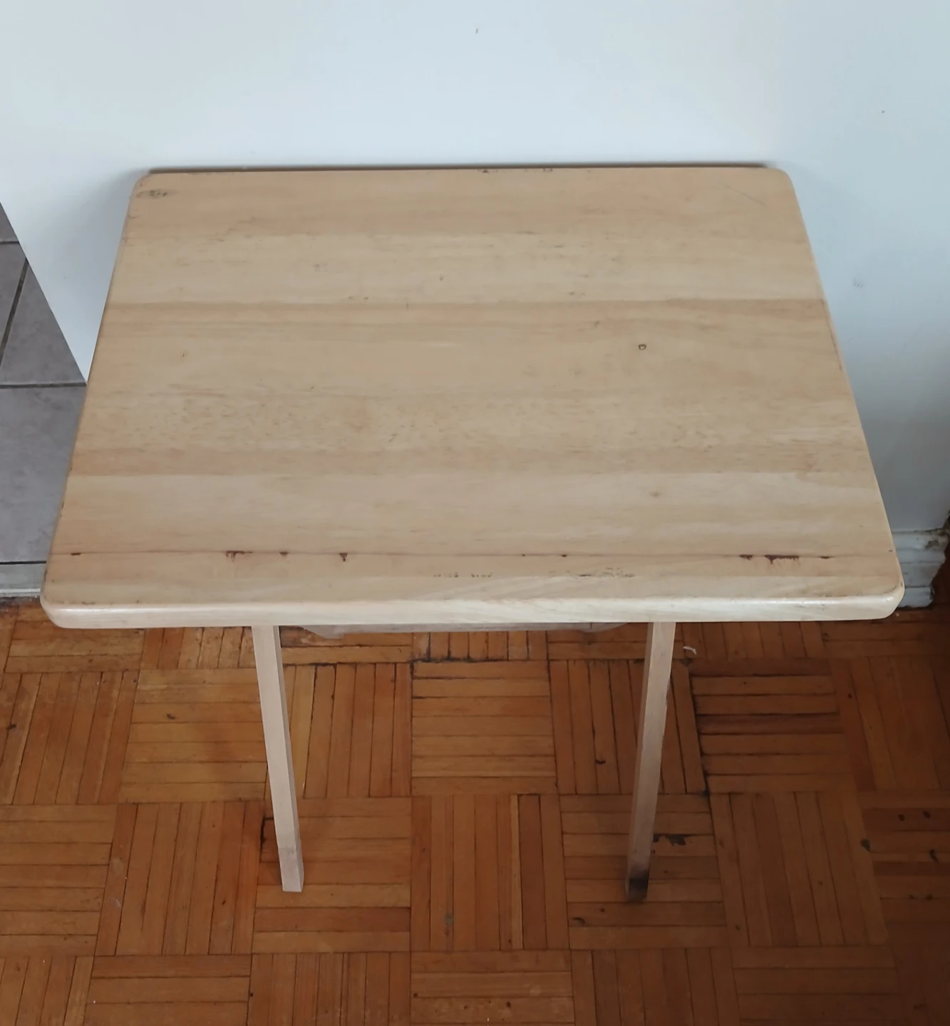 Wooden Folding Tray Table