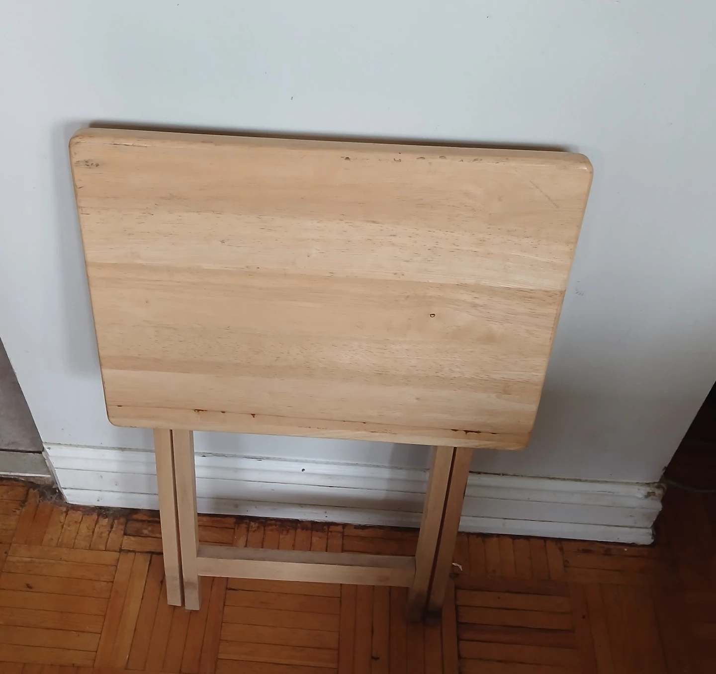 Wooden Folding Tray Table - photo 3