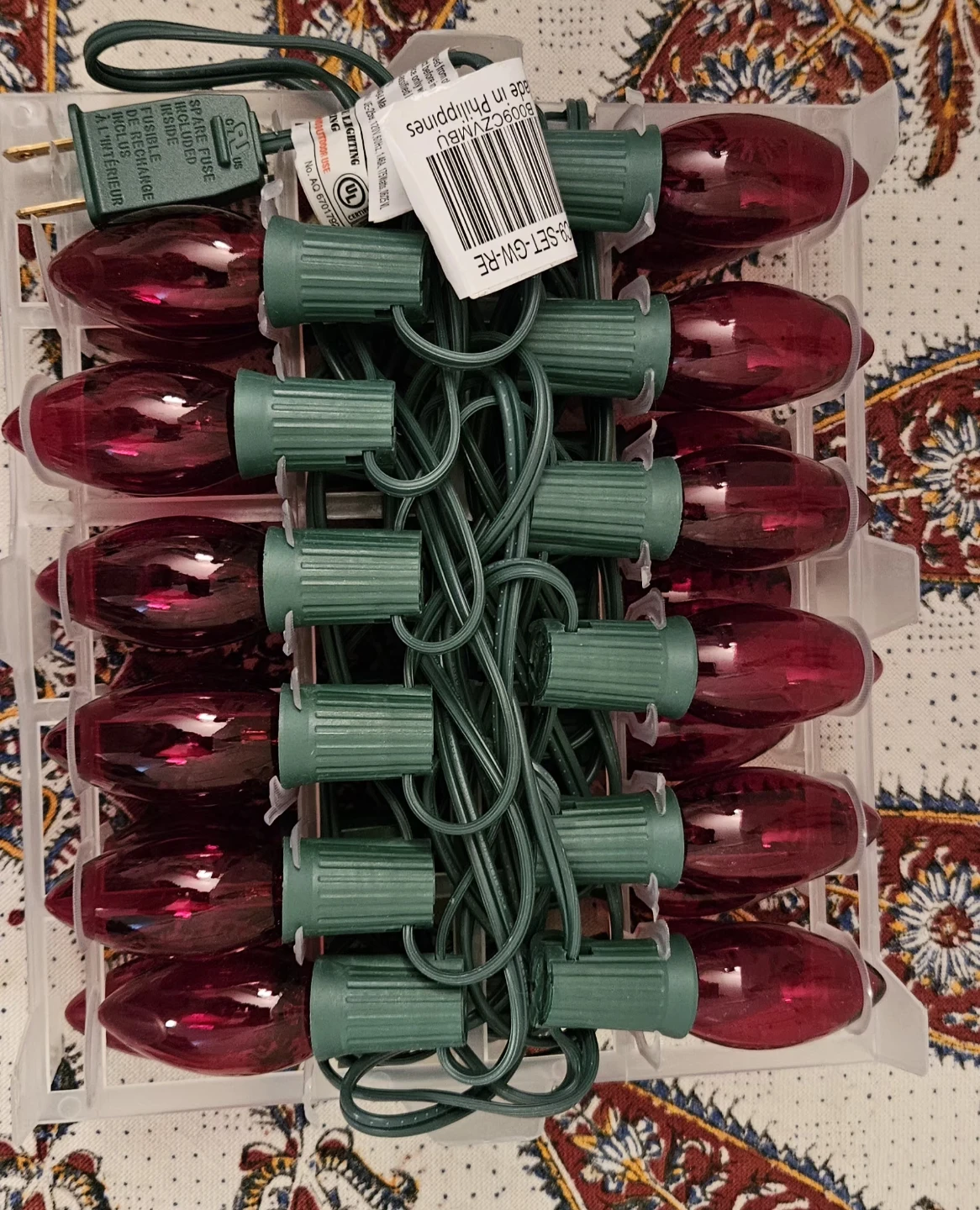 Red C7 Christmas Lights - photo 2
