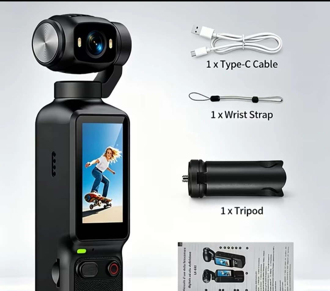 4K Pocket Action Camera with Accessories - photo 3