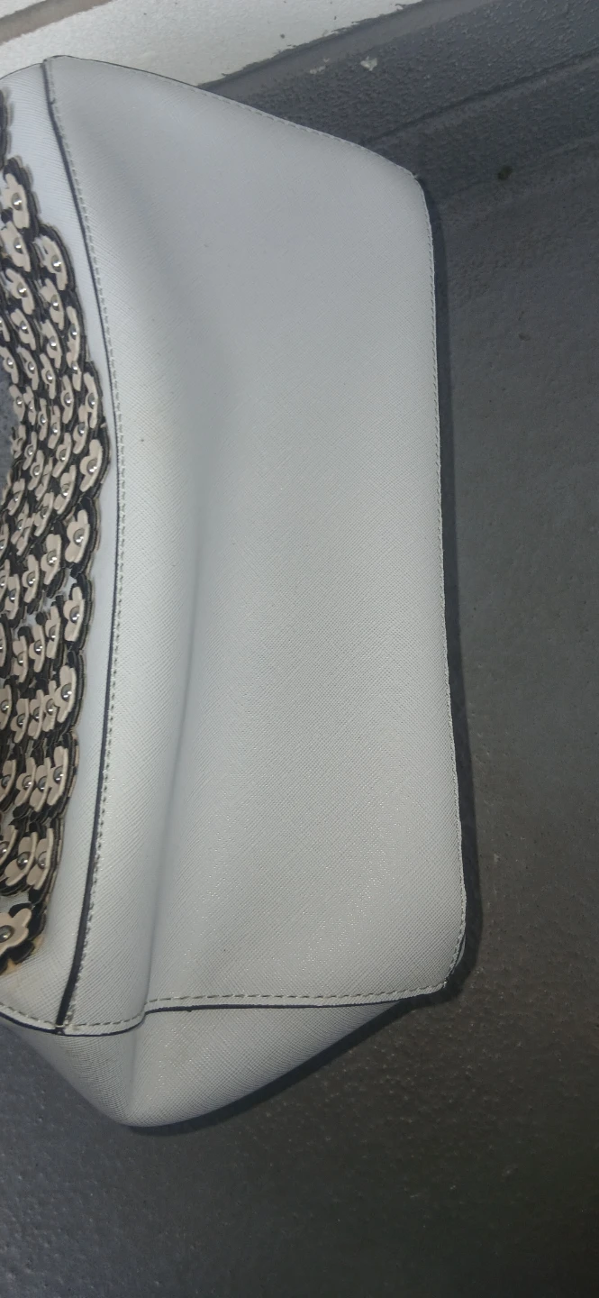 White and floral clutch/purse - photo 3
