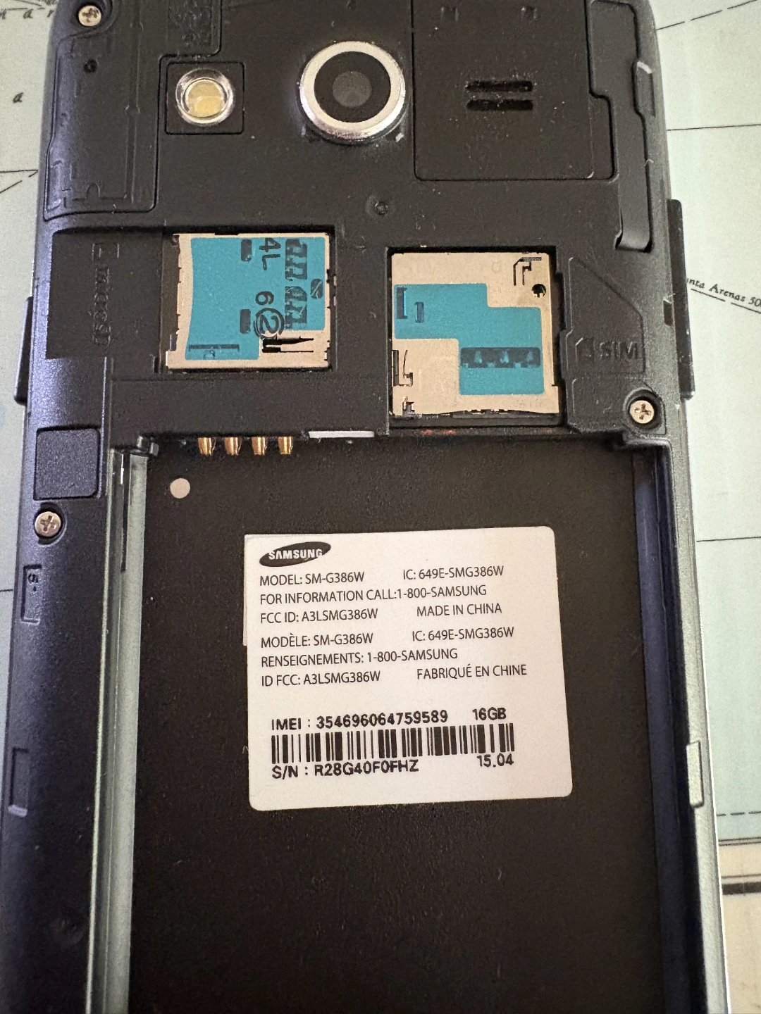 Samsung SM-G386W Galaxy Core LTE - photo 2