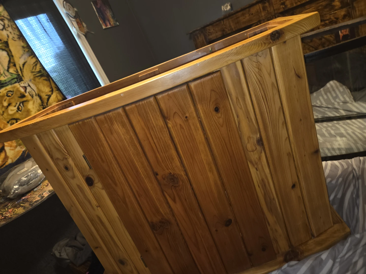 bowl front fish tank stand