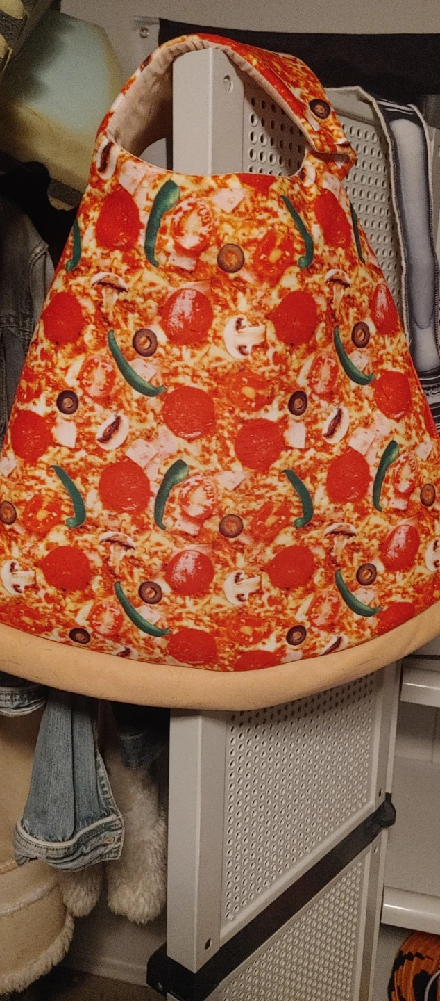 Pizza Slice Shaped pet costume