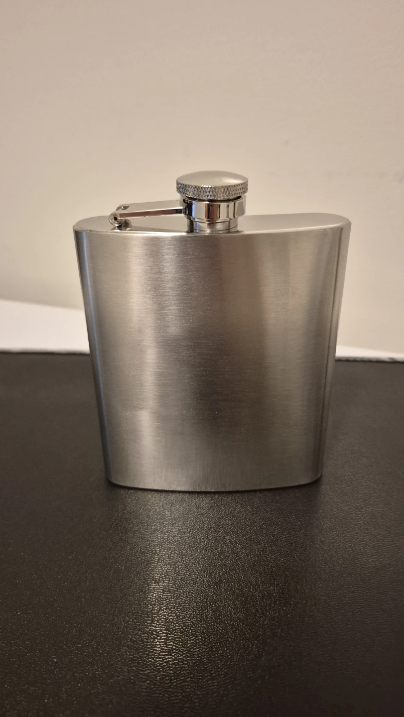 Stainless Steel Flask - 8 oz