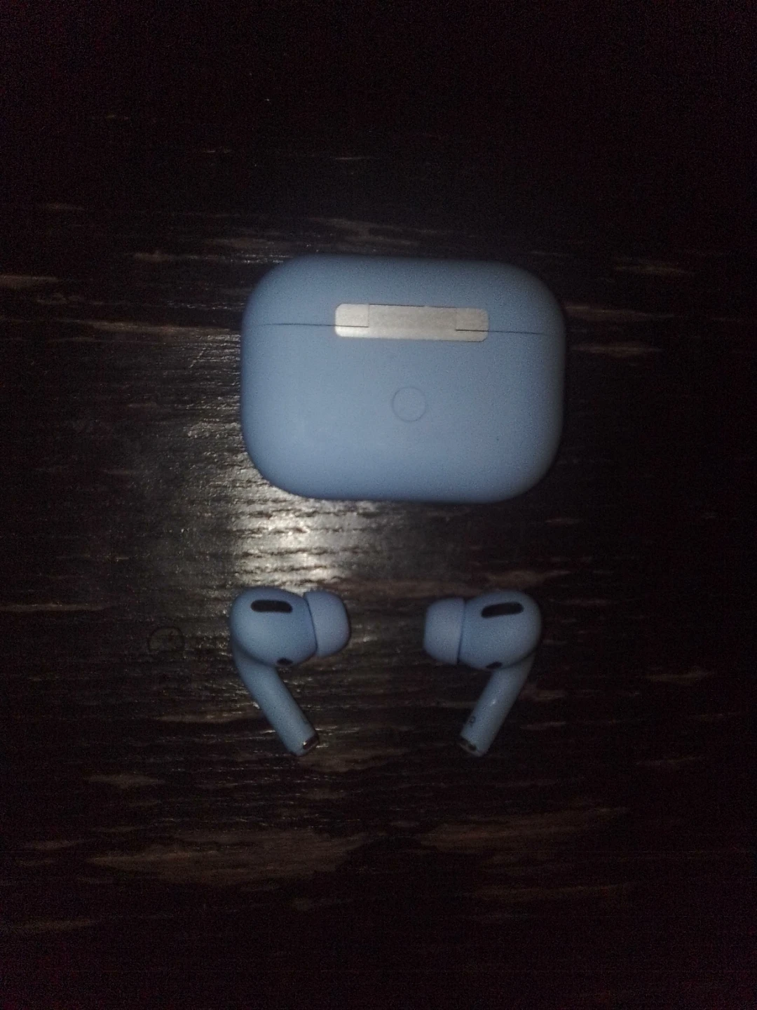 Custom Light Blue Airpods PRICE NEGOTIABLE - photo 3