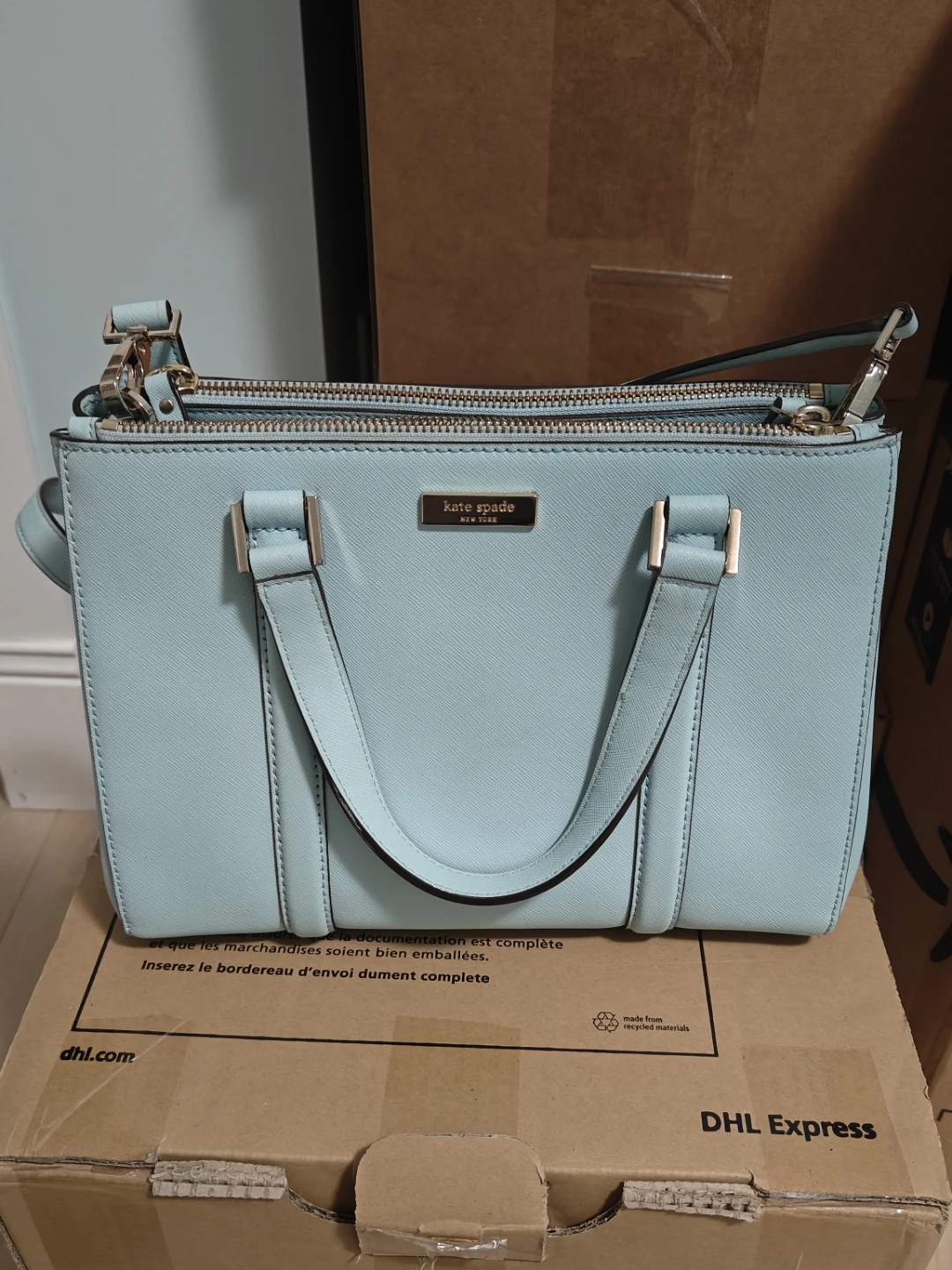 Kate Spade Satchel Bag - Light Blue