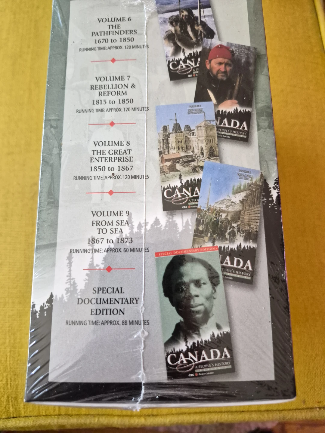 Canada: A People's History Series 5 VHS Set,  sealed. - photo 3
