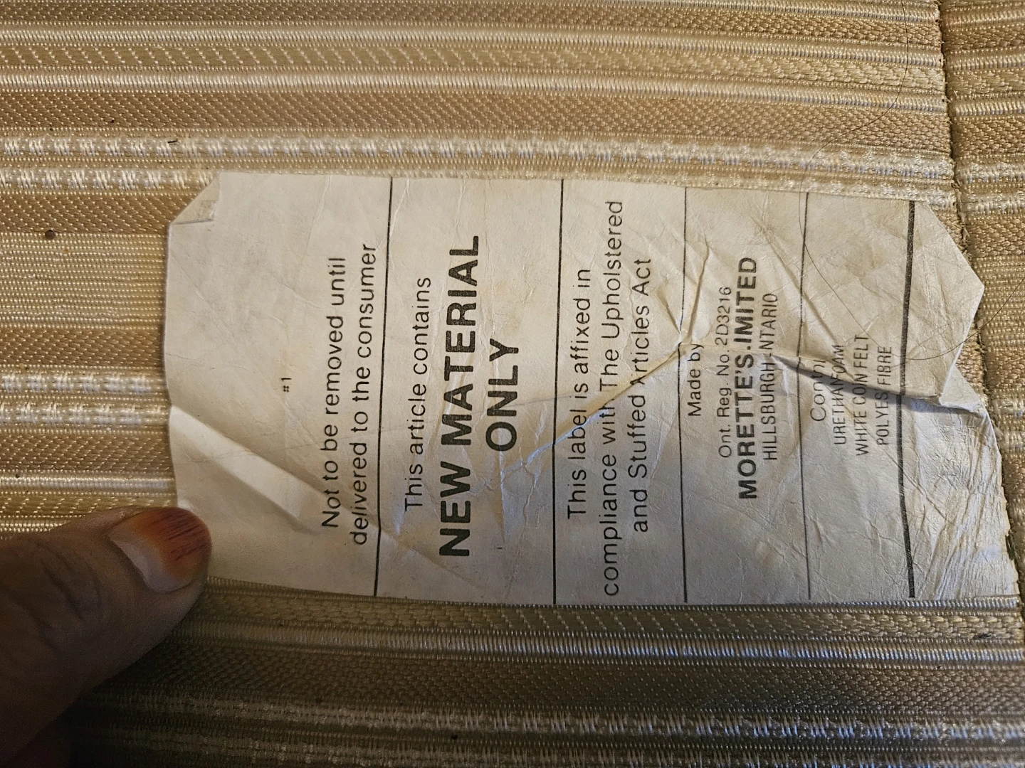 Morette's Limited Custom Crafted Sofa - photo 2